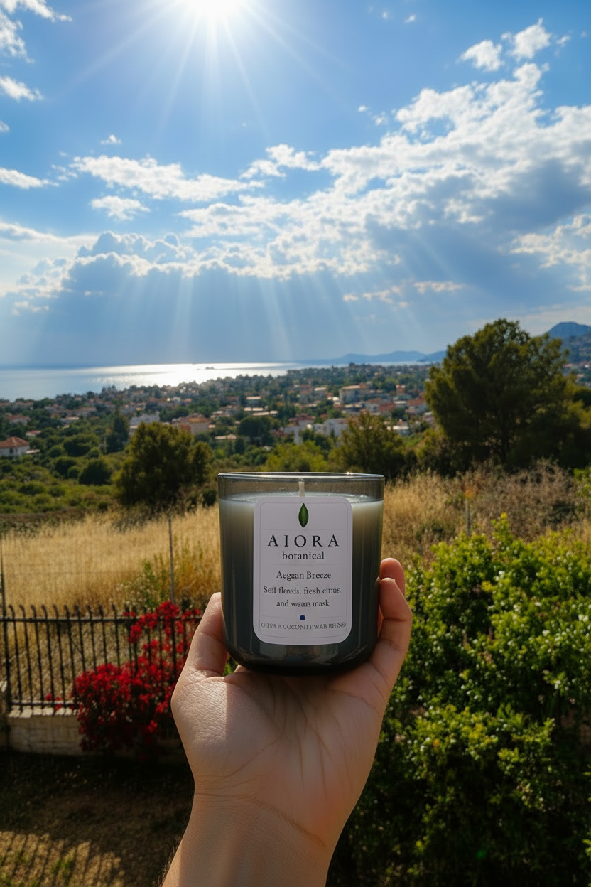 αρωματικο χειροποιητο κερι